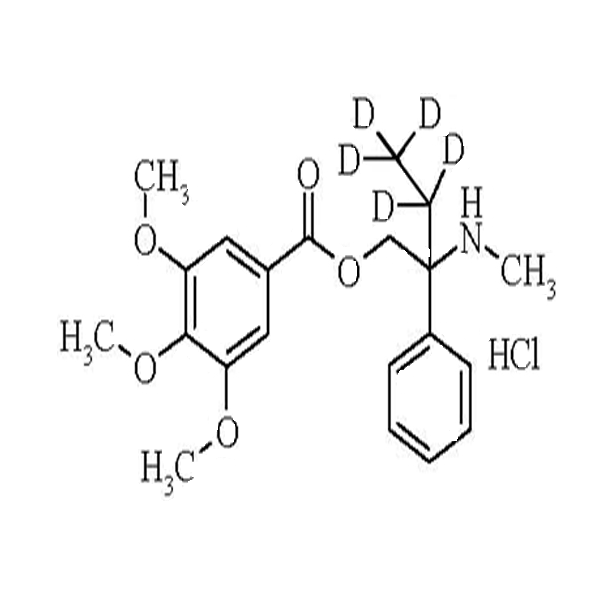 Nor-Trimebutine mono-desmethyl-d5 HCl^.png